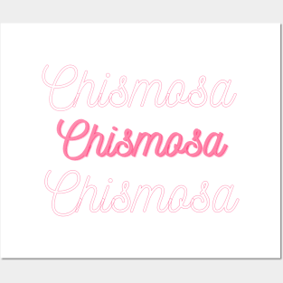 Chismosa  | Typography Art Posters and Art